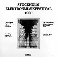 FYLP 1025 - Bodin, Bäck, Dodge etc "Sthlm Elektronmusikfestival 1980"