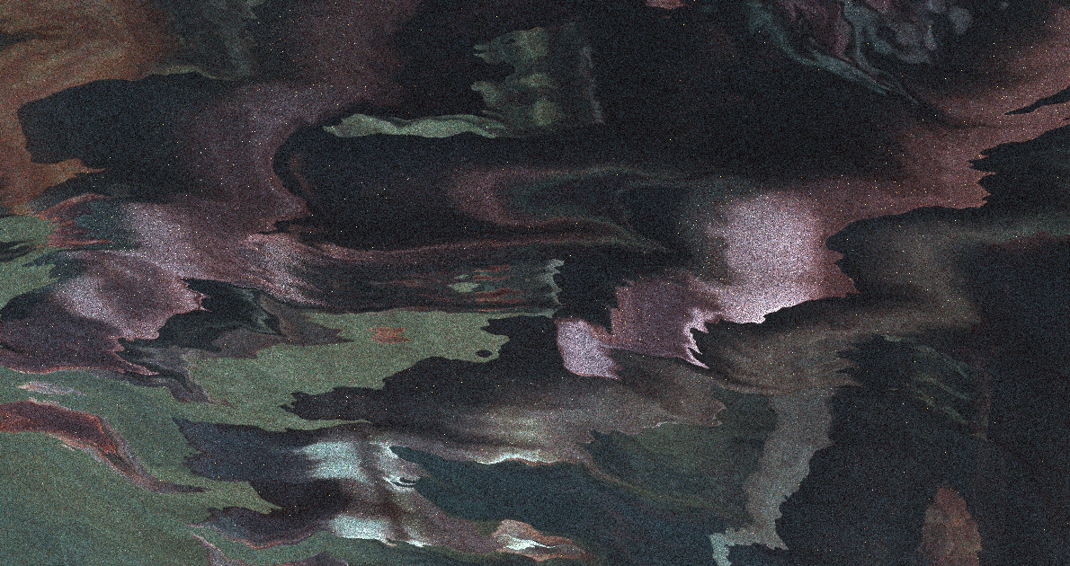 Abstract, marbled pattern with swirling shades of pink, green, and black.